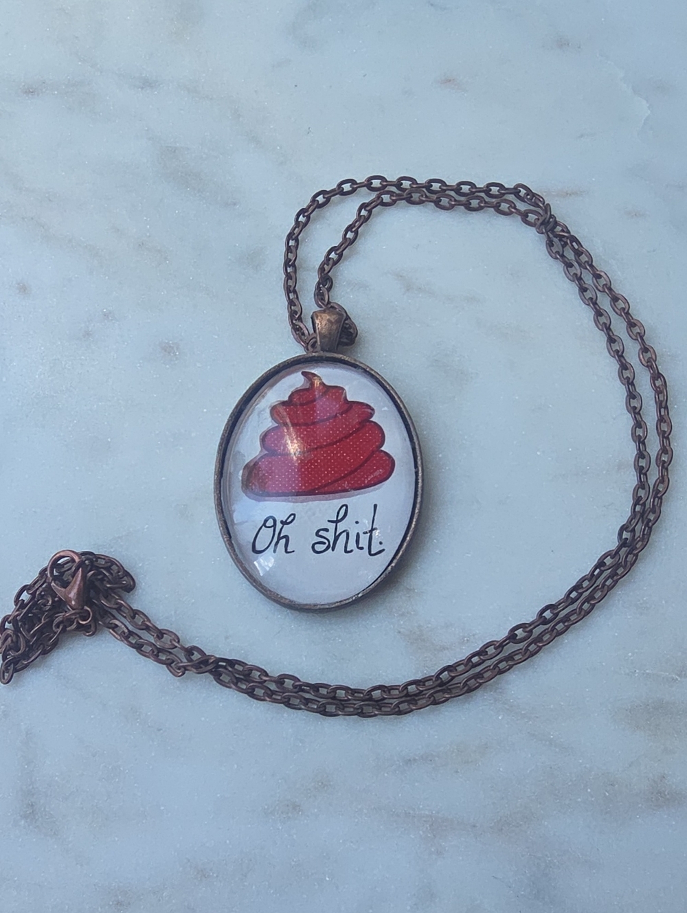 Oh !@# Pendant Necklace